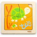 Viga puzzle zebra 4 dílky – Zboží Dáma