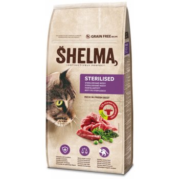 Shelma bezobilné granule s čerstvým hovězím a superpotravinami 8 kg