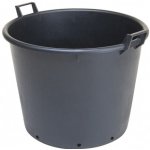 Ceramicus Kontejner na stromky d 60 x 48 cm s otvory 90 l černý – Sleviste.cz