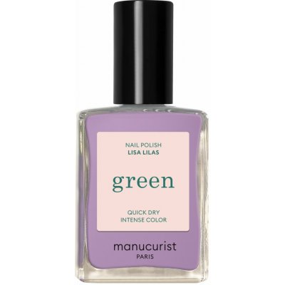 Manucurist Green schnoucí lak na nehty Lisa Lilas (15 ml) – Zboží Dáma