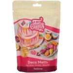FunCakes Snadno rozpustná poleva v peckách Žlutá 250g – Zboží Dáma