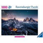 RAVENSBURGER Dechberoucí hory: Tre Cime Dolomity Itálie 1000 dílků – Sleviste.cz