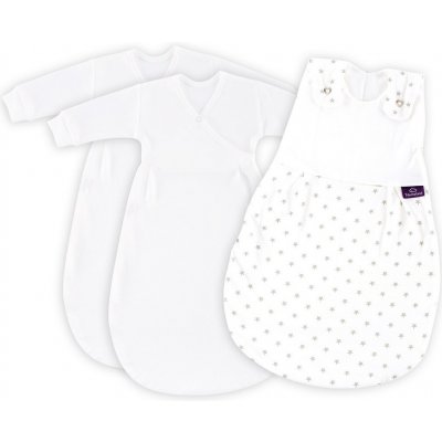 Träumeland Spací pytel Liebmich 3dílný set Sternchen grau – Zboží Dáma