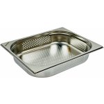 Gastrofans Gastronádoba 1/2 GN 65 mm, nerezová, perforovaná – Zboží Dáma