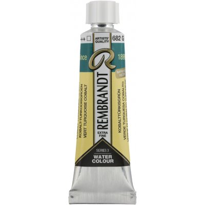Rembrandt Akvarelová barva 10 ml Cobalt Turquoise Green – Zboží Dáma