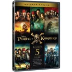 Piráti z Karibiku 1-5 kolekce DVD – Zboží Dáma