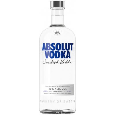Absolut Vodka 40% 1 l (holá láhev) – Zbozi.Blesk.cz
