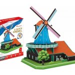 CubicFun 3D puzzle Holandský větrný mlýn 71 ks – Zbozi.Blesk.cz