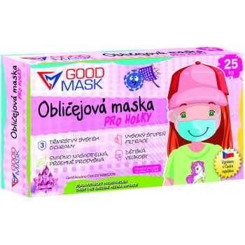 Good Mask dětská ochranná rouška pro holky