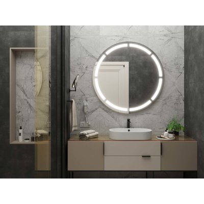 Artalo Kulaté LED zrcadlo C2 70 x 70 cm – Sleviste.cz