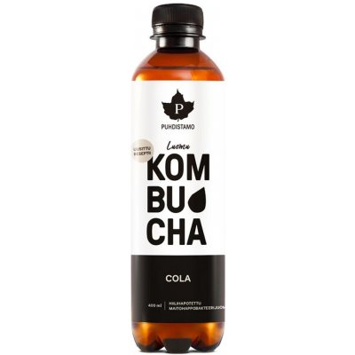 Puhdistamo kombucha bio zázvor a citrón 400 ml – Zboží Dáma