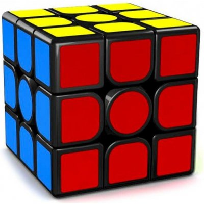 MoYu MoFangJiaoShi Meilong Magnetic Kostka 3x3x3 černá – Zboží Dáma