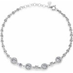 Brilio Silver třpytivý stříbrný náramek se zirkony BRC15W – Hledejceny.cz