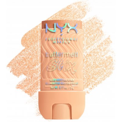 NYX Professional Makeup Buttermelt Glow Stix rozjasňující tyčinka 08 Let Me Melt 5 g – Sleviste.cz