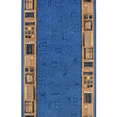 Associated Weavers Europe JENA 77 modrá metráž 80 cm – Hledejceny.cz