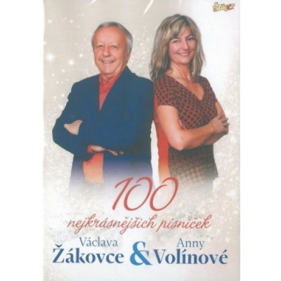 100 nejkrásnějších písniček Žákovec Václav a Volínová Anna CD