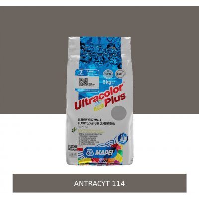 Mapei Ultracolor Plus 5 kg Antracit – Sleviste.cz
