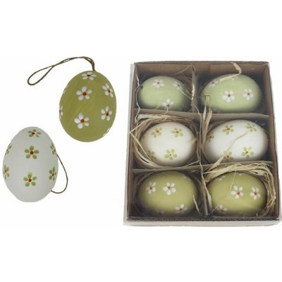 Dekorační velikonoční vajíčka, 6 ks X7942 – Sleviste.cz