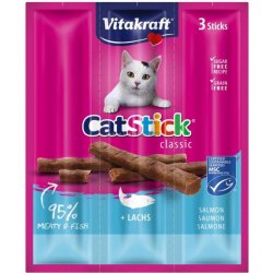 Vitakraft Cat pochoutka Stick mini Salmon 3 x 6 g