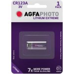 AgfaPhoto CR123A 1ks AP-CR123A-1B – Zboží Mobilmania