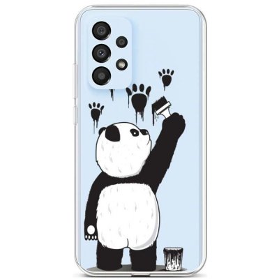 Pouzdro TopQ Samsung A33 5G silikon Rebel Panda – Zboží Živě