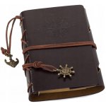 BOBO Kroužkový zápisník s tužkou RETRO B6, linka, 70 listů – Zboží Dáma