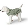 Obleček pro psa Hunter Pláštěnka Milford pro psy s postrojem zelená