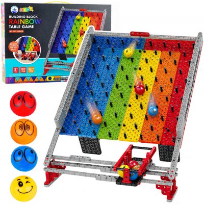 RKToys Kuličková dráha duhová 477 ks – Zboží Živě