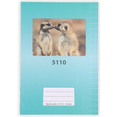 Vikpap 5110 Sešit A5 čtvereček 10l. – Zbozi.Blesk.cz