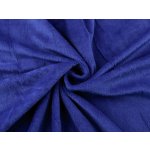 Minky hladké / jemný plyš SAN Varianta: 20 (122) modrý safír, Balení: 1 m – Zboží Mobilmania