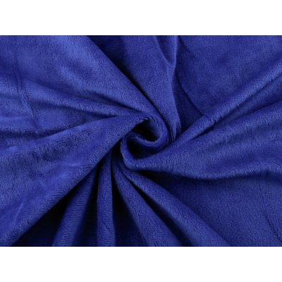 Minky hladké / jemný plyš SAN Varianta: 20 (122) modrý safír, Balení: 1 m – Zboží Mobilmania