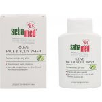 Sebamed Classic Olive Face & Body Wash - Mycí emulze s olivovým olejem na obličej a tělo 200 ml