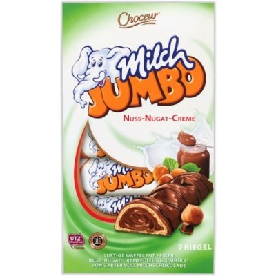 Choceur Milch Jumbo Nuss-Nugat-Creme 150 g – Zboží Mobilmania