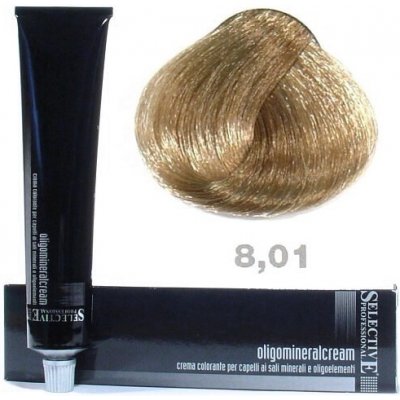 Selective Oligomineral Cream Color ante světlá popelavá blond 8-01 100 ml