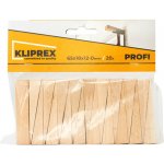 Leoš Vašek Klínky dřevěné BK 20ks/65x18x12-0mm – Hledejceny.cz