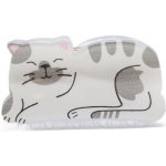 Skřipec na vlasy - kočka Barva: hnědá – Hledejceny.cz