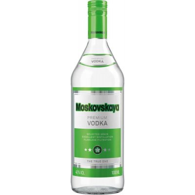 Moskovskaya Premium 40% 1 l (holá láhev) – Zboží Dáma