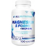 Allnutrition Magnesium 5 Forms + B6 P-5-P 100 kapslí – Hledejceny.cz
