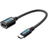 Adaptér a redukce k mobilu Vention USB-C (M) to USB (F) OTG Cable 0.15m PVC Type CCSBB
