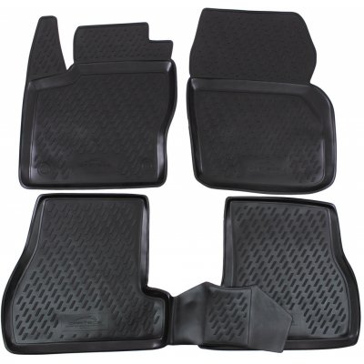 Koberce gumové J&J Automotive Ford Focus III 2011 - 2015 se zvýšeným okrajem – Zboží Mobilmania