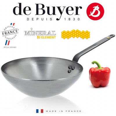 de Buyer WOK Mineral B 28 cm – Hledejceny.cz