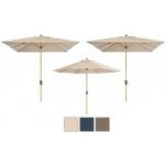 Slunečník Doppler Alu Wood s automat. naklápěním klikou 210x140 820 Přírodní – Hledejceny.cz