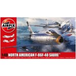 Airfix North American F Sabre Classic Kit A08110 1:48 – Zboží Dáma