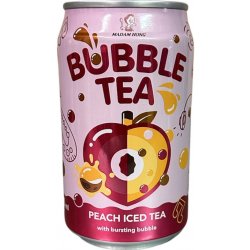 Madam Hong Bubble Tea Peach 320 ml