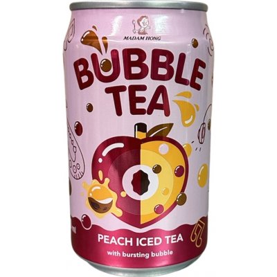 Madam Hong Bubble Tea Peach 320 ml – Zbozi.Blesk.cz