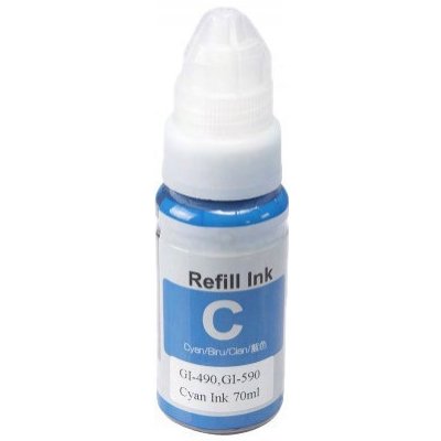 Inkoust RájNáplní Canon GI-490C - kompatibilní – Zboží Živě