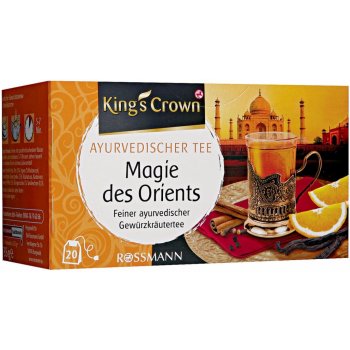 King's Crown Ayurvédský čaj Kouzlo Orientu 20 ks 35 g