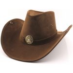 Kovbojský klobouk kožený vzhled