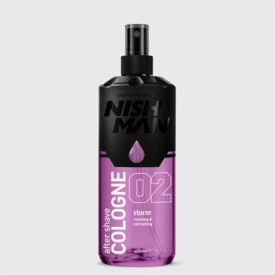 Nishman After Shave Cologne Storm kolínská voda po holení 400 ml – Zboží Dáma
