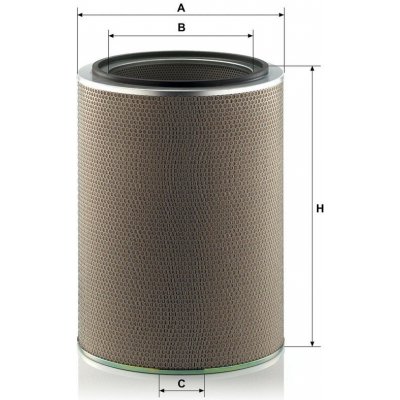 MANN-FILTER Vzduchový filtr MANN C453265 (MF C453265) – Hledejceny.cz